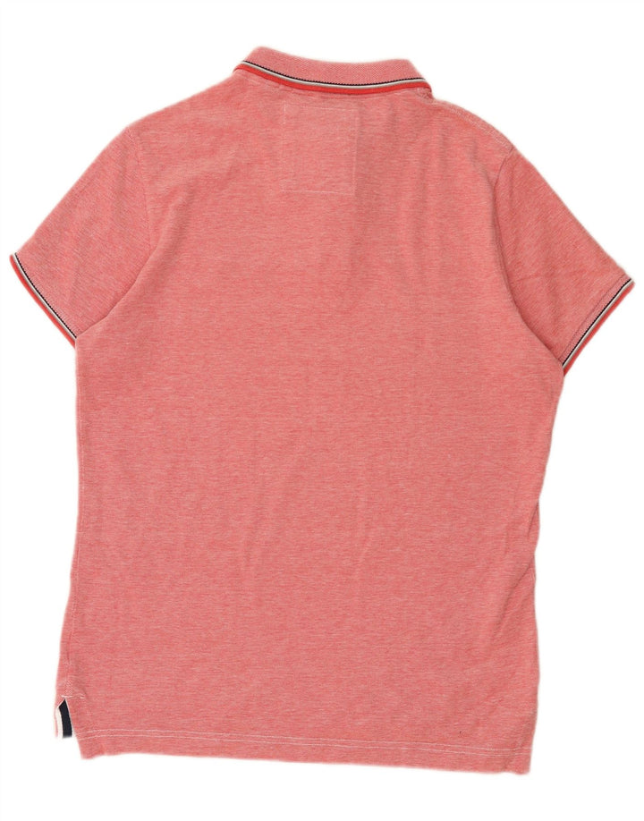 Polo da uomo Superdry rosa medio