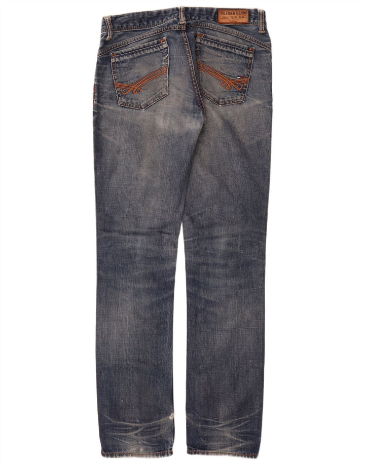 Jeans slim da donna Tommy Hilfiger W28 L32 cotone blu navy
