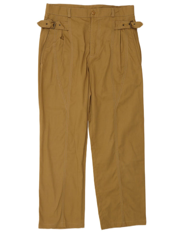 Pantaloni chino dritti da uomo vintage W30 L28 Beige
