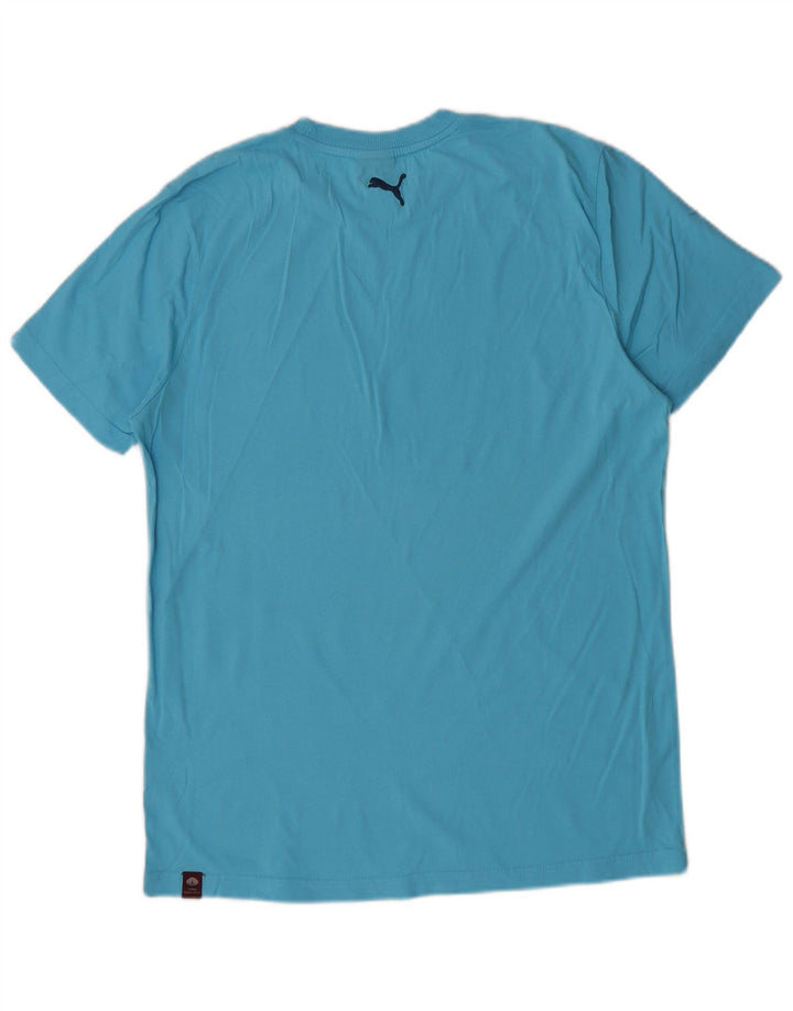 T-shirt grafica da uomo Puma grande blu