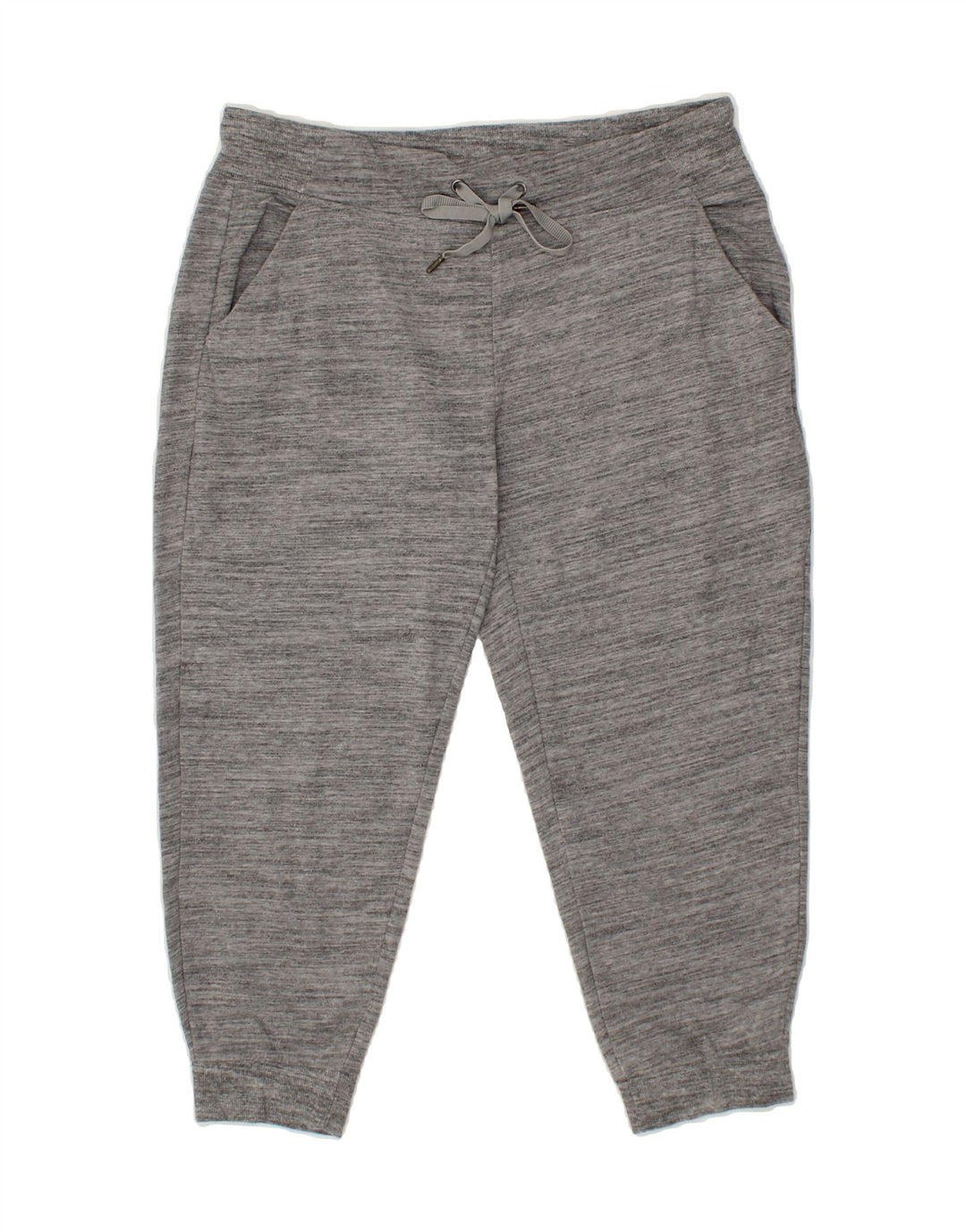 EDDIE BAUER Mens Capri Tracksuit Trousers Joggers Medium  Grey Flecked Vintage Eddie Bauer and Second-Hand Eddie Bauer from Messina Hembry 