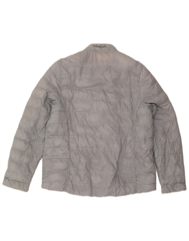 Giacca imbottita da donna Weird Fish UK 18 XL nylon blu