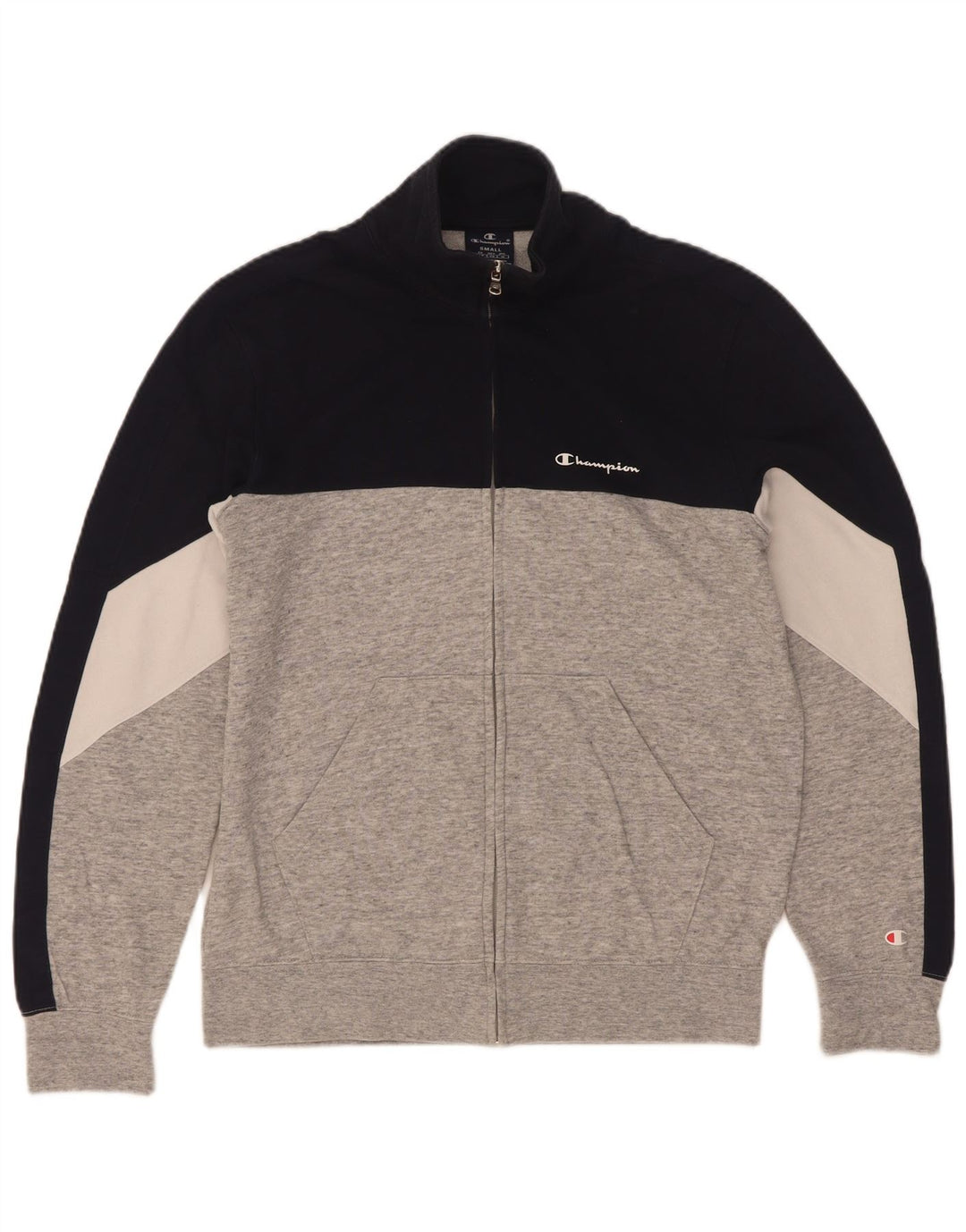 Giacca da tuta da uomo Champion Small Grey Colourblock