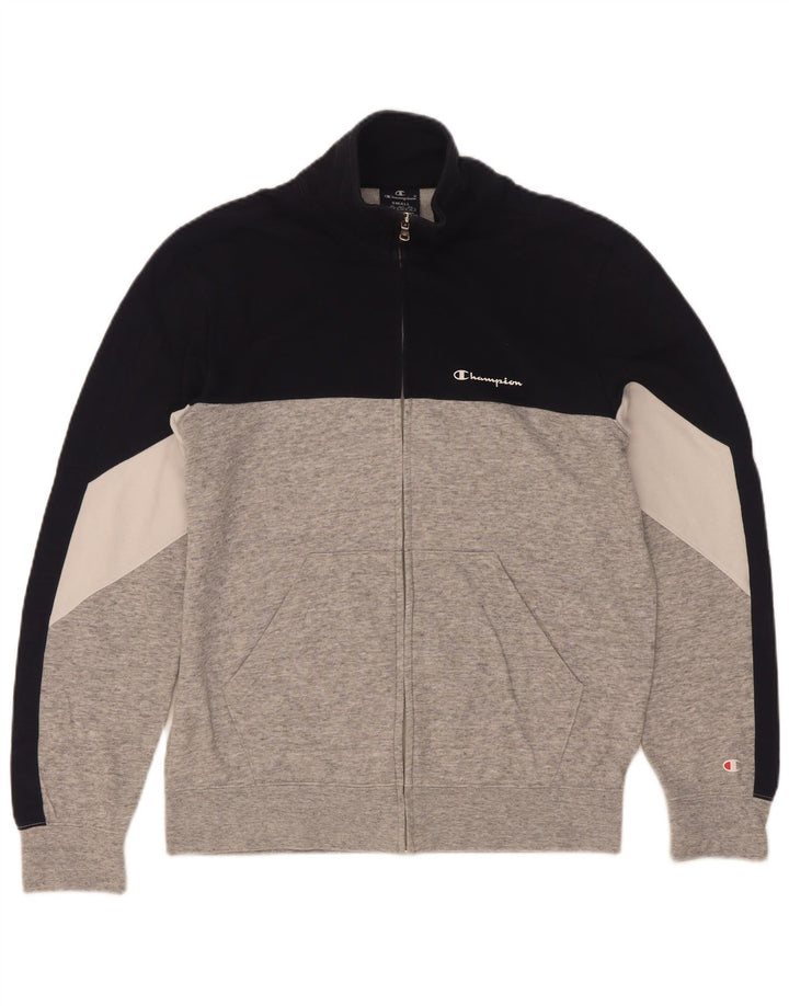 Giacca da tuta da uomo Champion Small Grey Colourblock