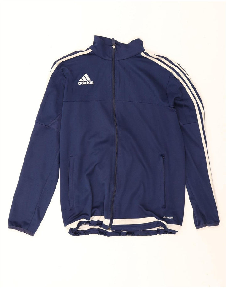 Giacca da allenamento Adidas Climacool da uomo, colore blu navy medio
