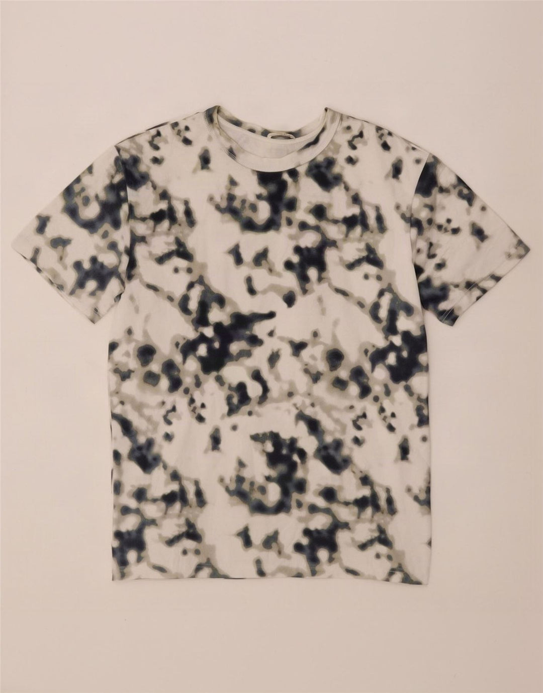 T-shirt da uomo Cos Top in cotone tie-dye medio multicolore