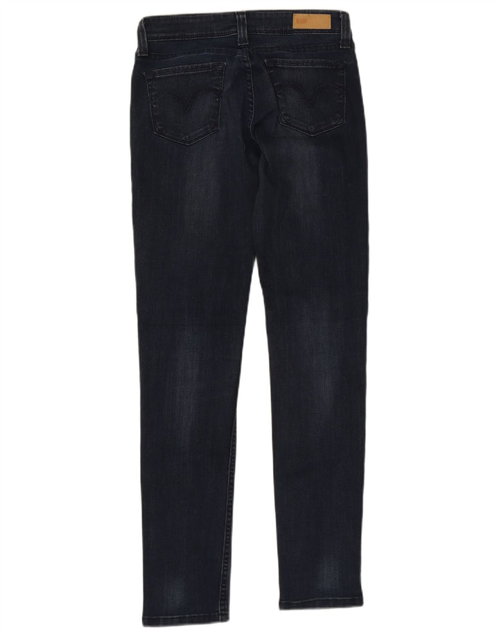 Jeans slim da donna Levi's W27 L32 cotone blu navy