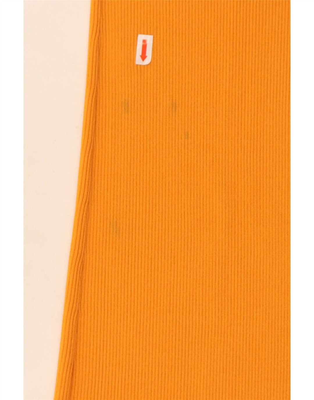 Abito maxi maglione Zara da donna UK 8 piccolo in viscosa arancione