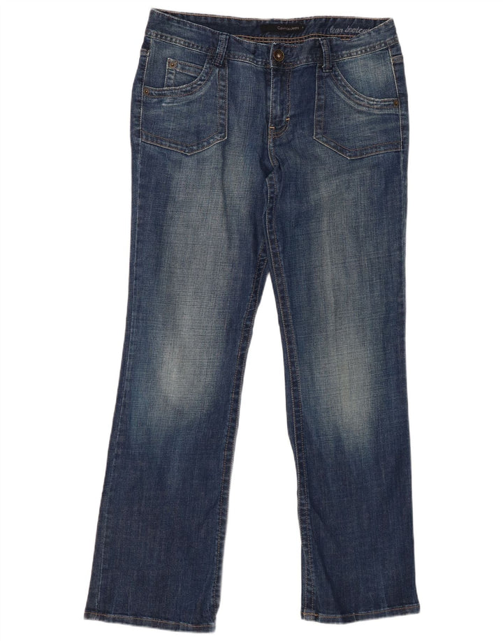 CALVIN KLEIN Jeans Bootcut da donna US 14 XL W34 L31 Cotone blu