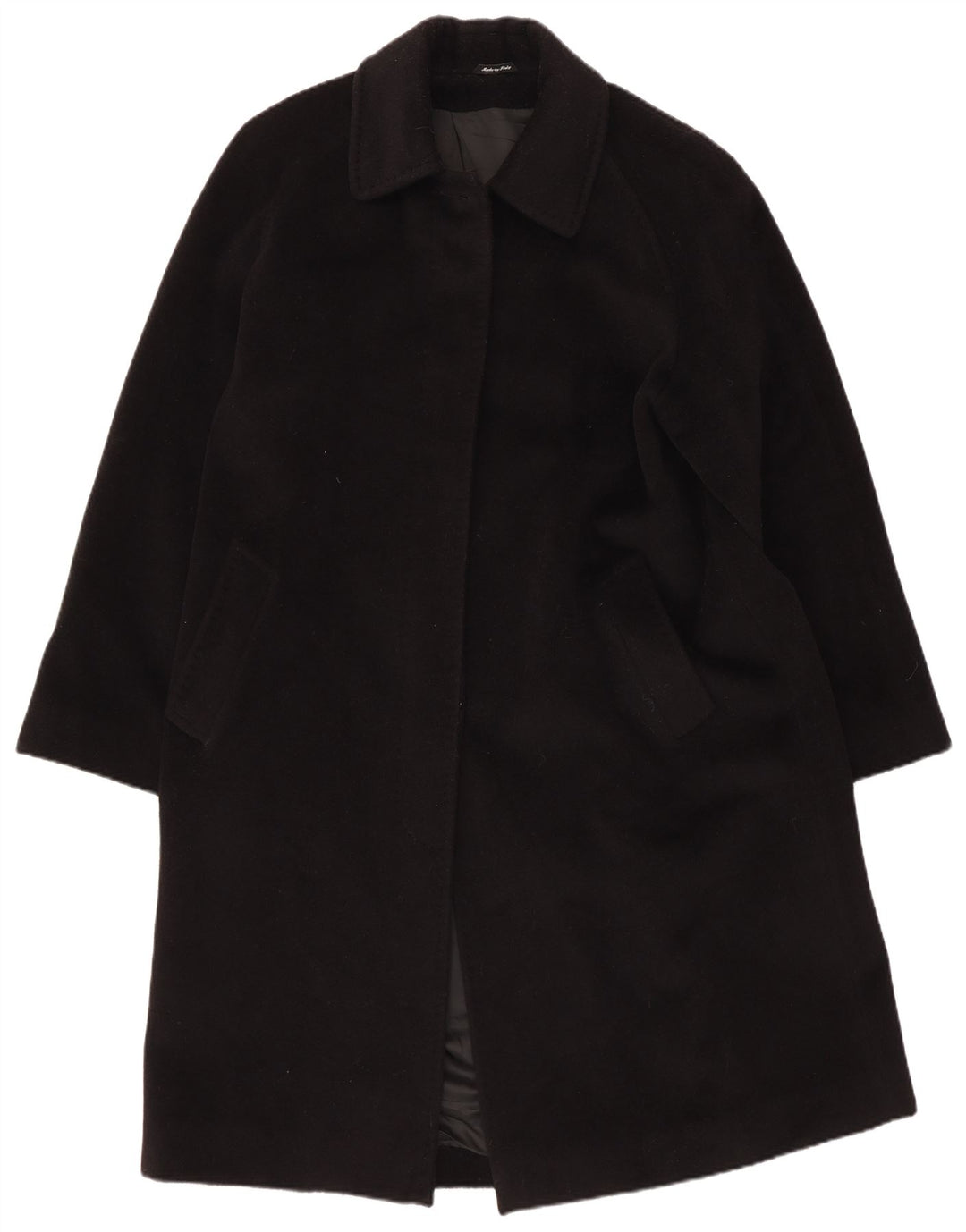 Cappotto da donna Piacenza UK 14 grande lana nera