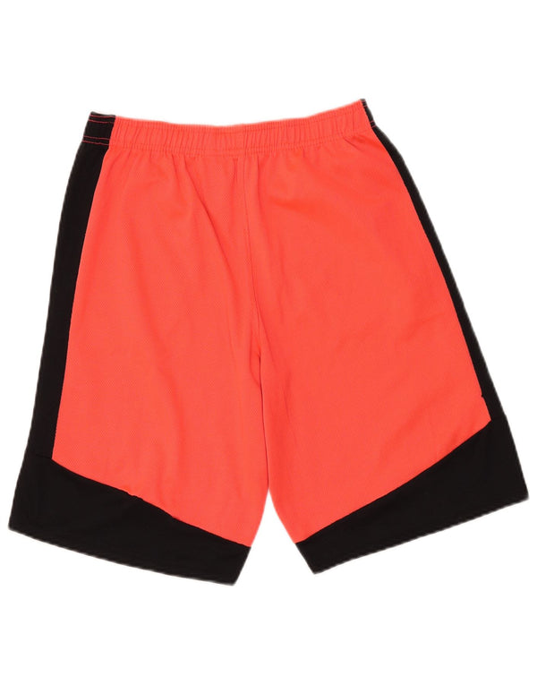 Pantaloncini sportivi Reebok da ragazzo con grafica 15-16 anni color block arancione