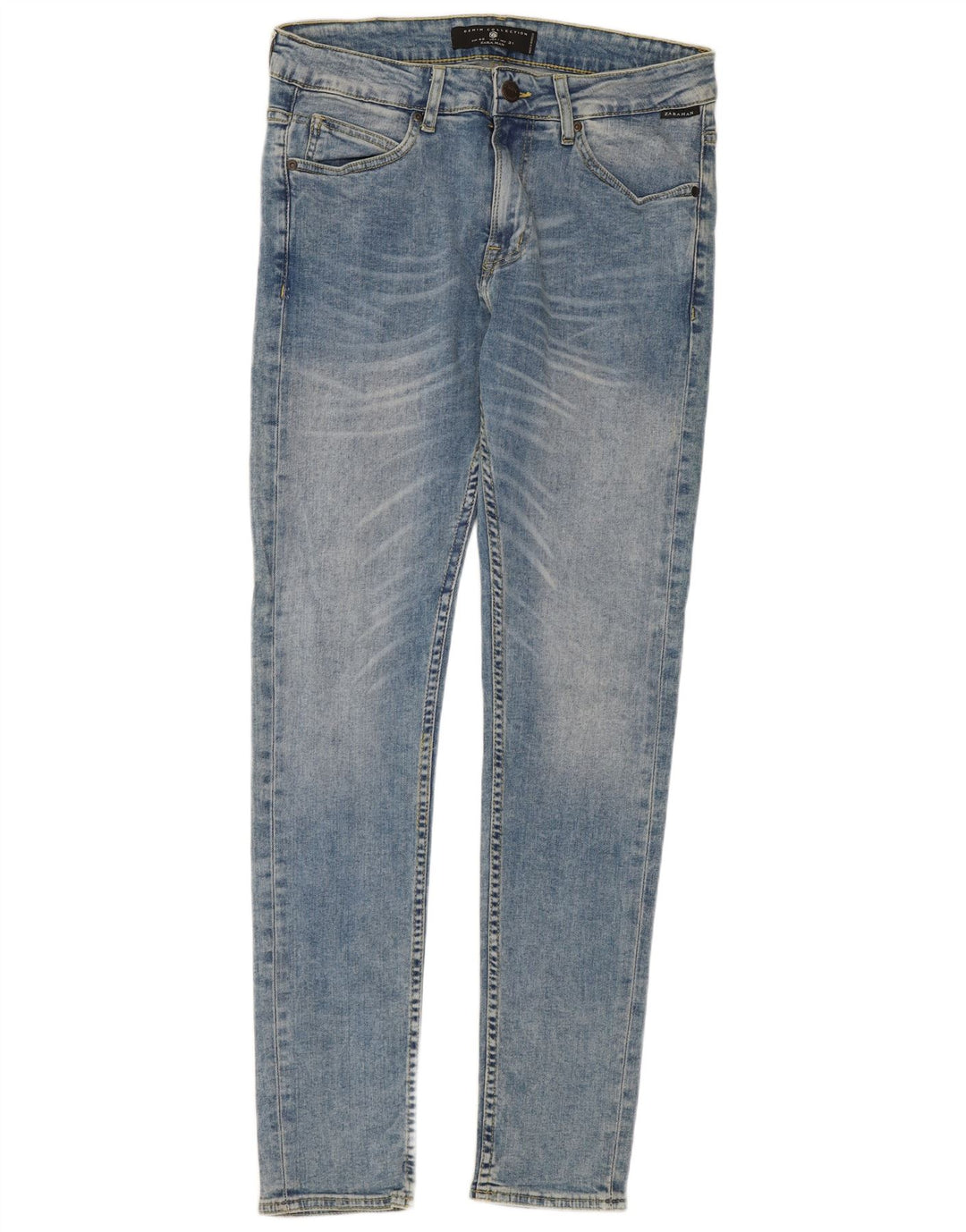 Jeans skinny da uomo Zara EU 40 medio W31 L29 blu
