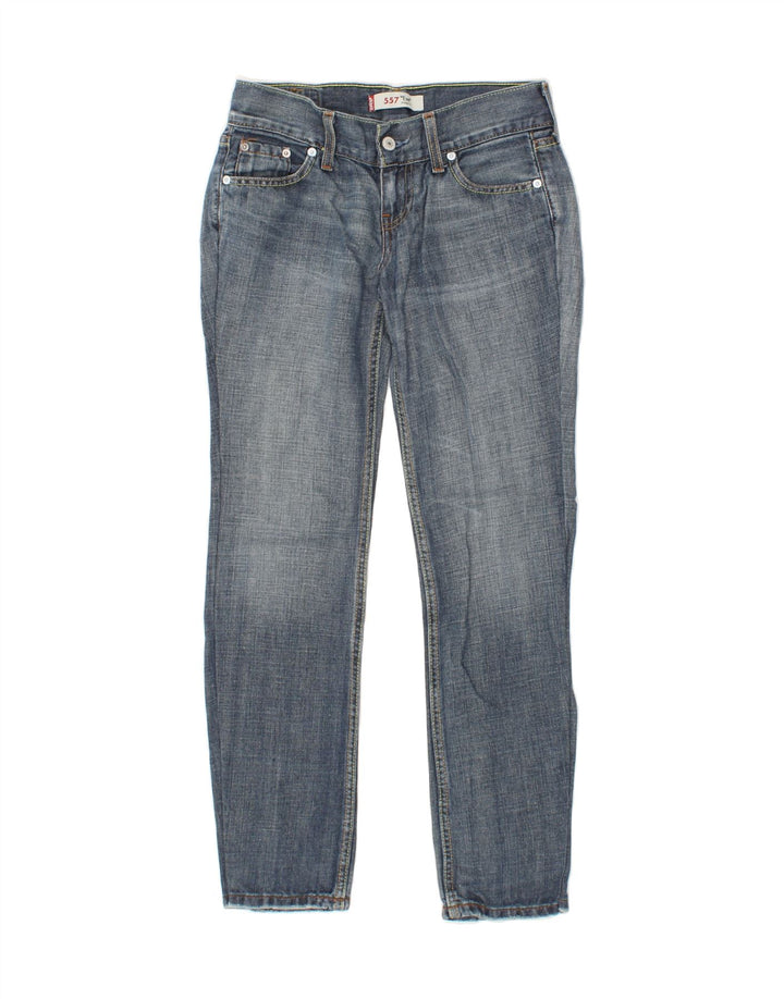 LEVI'S Womens 557 Straight Jeans W28 L29  Blue Vintage Levi's and Second-Hand Levi's from Messina Hembry 