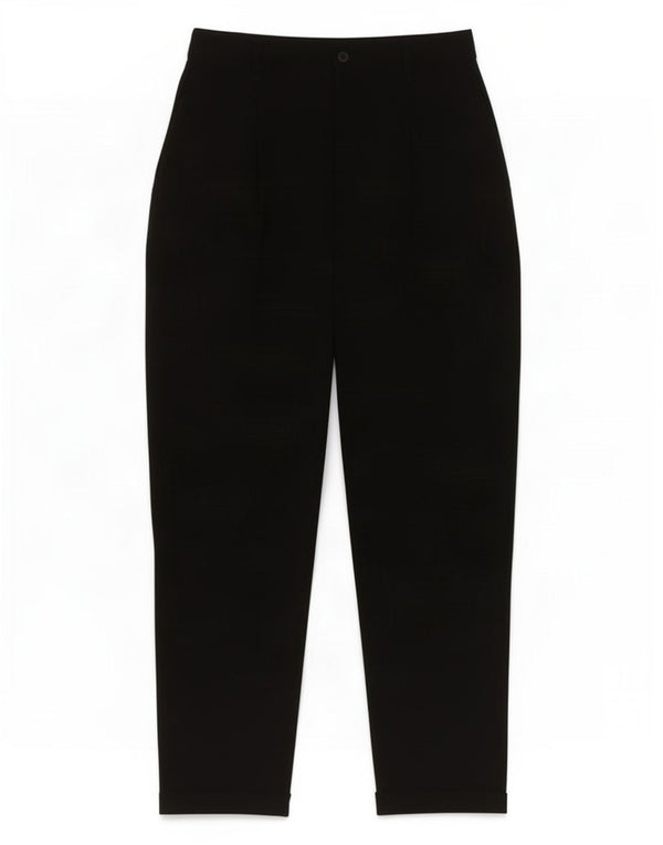 Pantaloni corti a vita alta da donna Zara XS W25 L22 poliestere nero