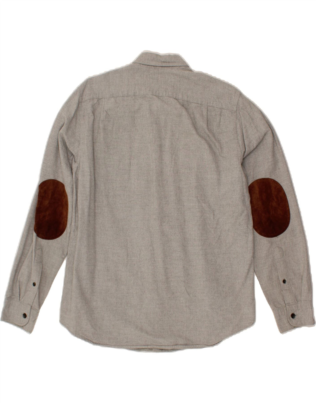 J. CREW Mens Shirt Medium Grey Vintage J. Crew and Second-Hand J. Crew from Messina Hembry 
