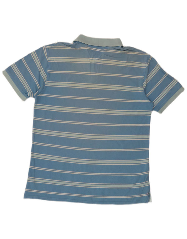 Polo da uomo Tommy Hilfiger XL in cotone a righe blu