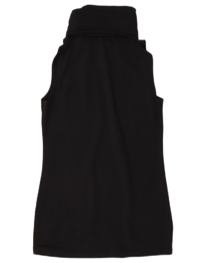 Canottiera grafica da donna Ellesse UK 10 piccola in nylon nero