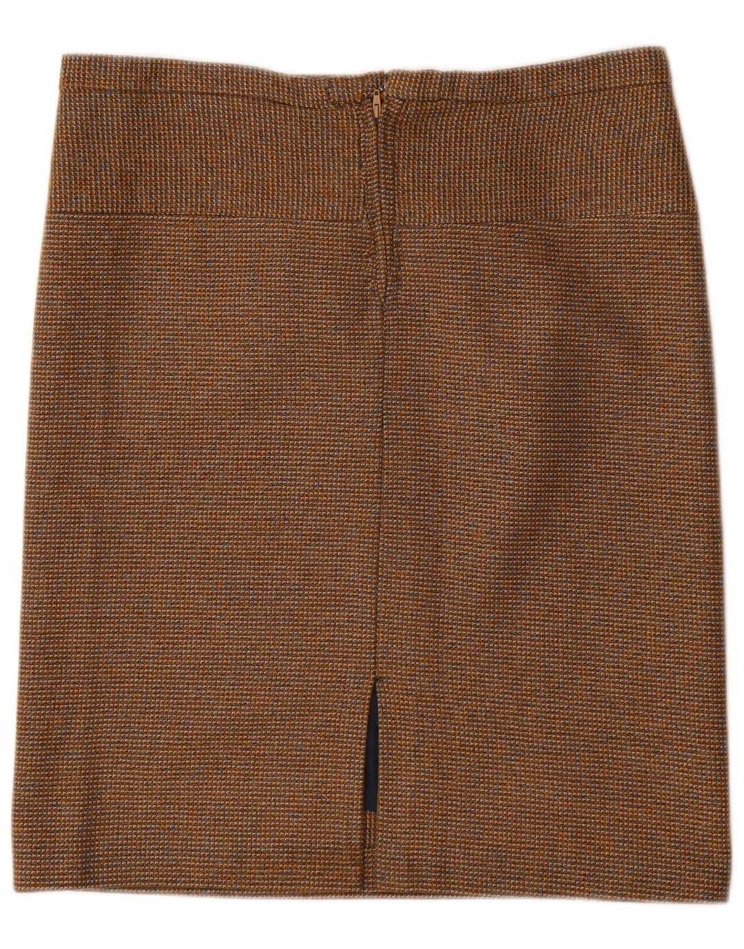 Gonna dritta vintage da donna W34 grande marrone