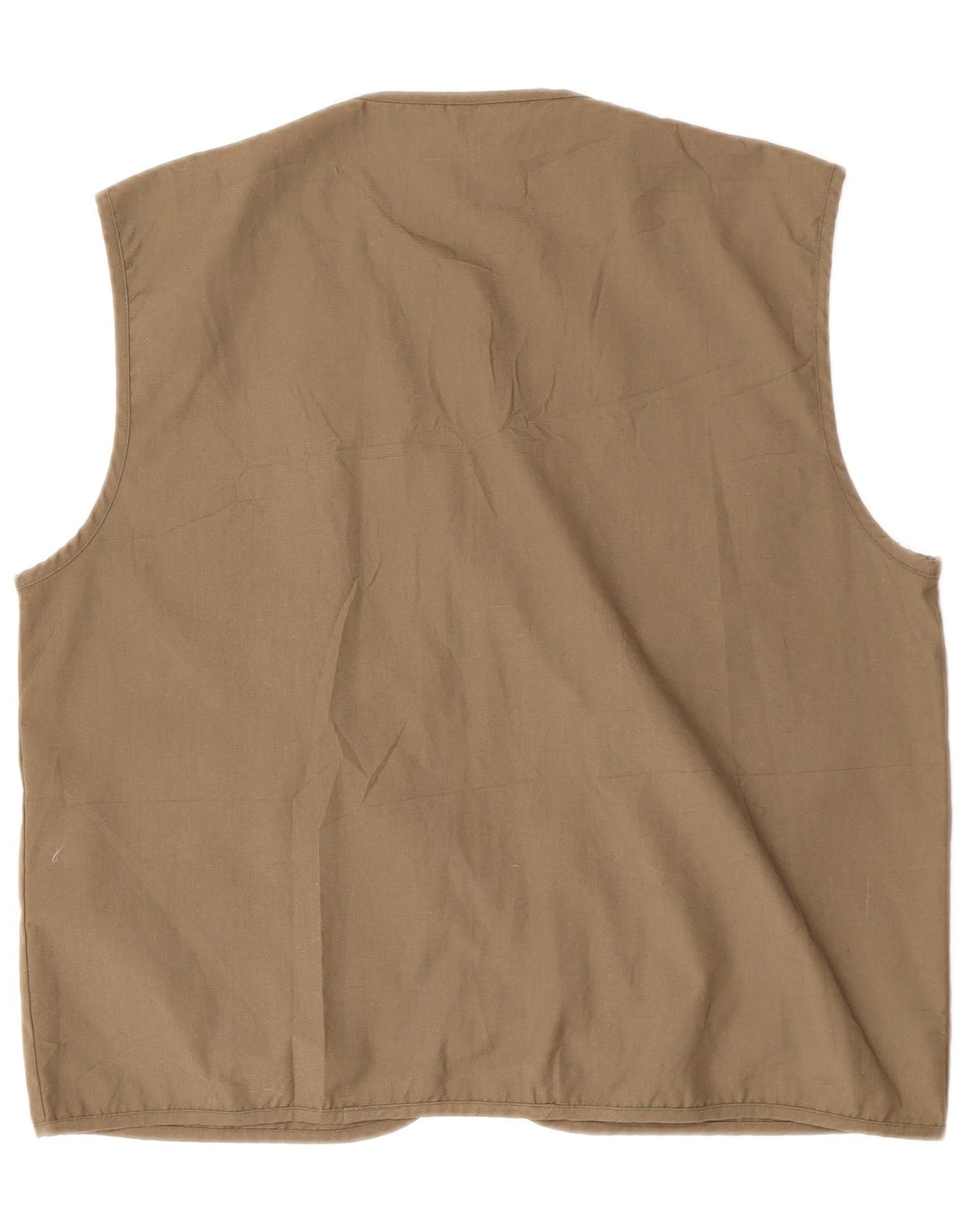 Gilet da uomo VINTAGE UK 40 grande cotone marrone