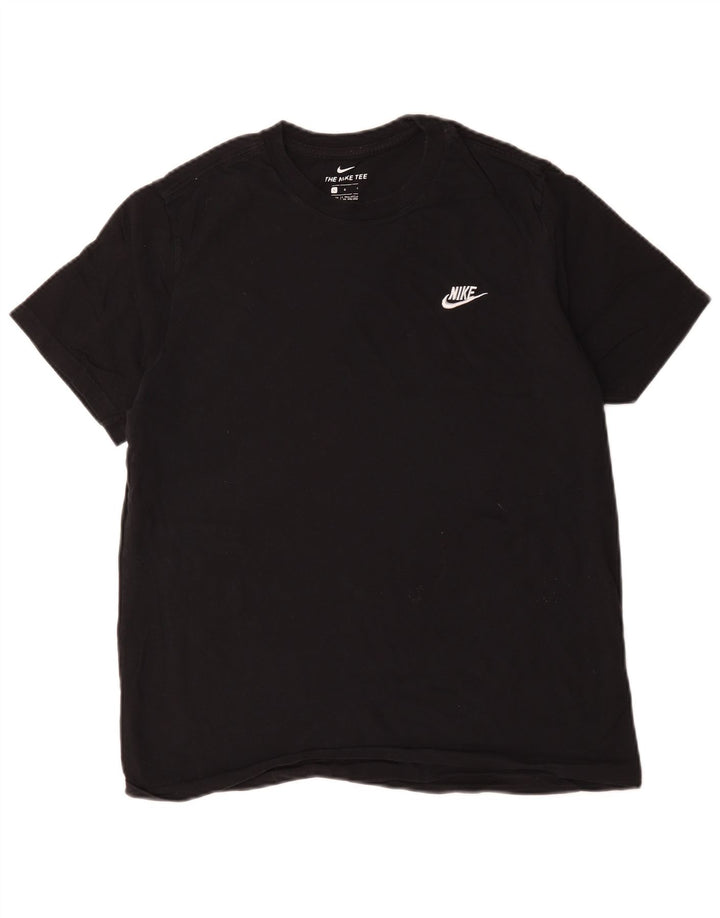 T-shirt da uomo Nike Top grande in cotone nero