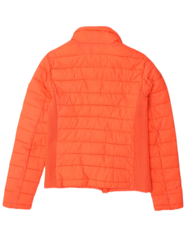 Giacca imbottita da donna SUPERDRY UK 10 Small Arancione Poliestere