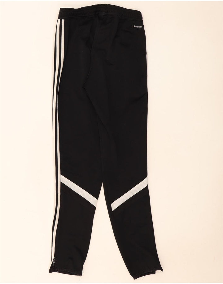 Pantaloni della tuta da donna Adidas Climacool UK 10 piccoli poliestere nero