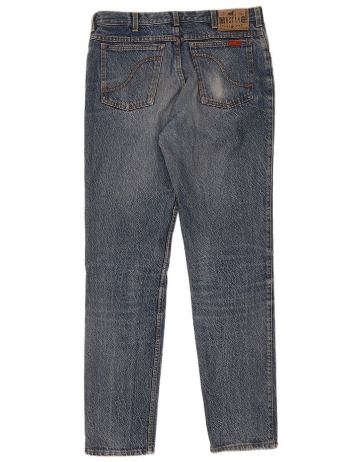 Jeans slim da uomo Mustang W36 L34 cotone blu