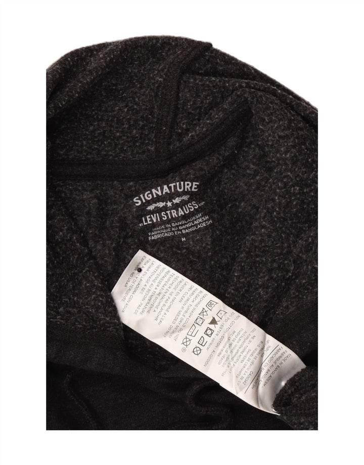LEVI'S Mens Graphic Hoodie Jumper Medium Grey Cotton Vintage Levi's and Second-Hand Levi's from Messina Hembry 