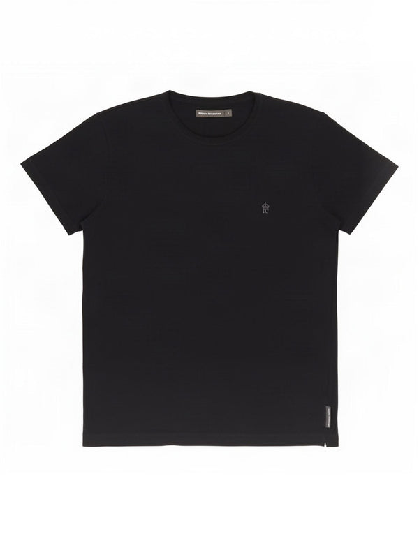 T-shirt da uomo French Connection Top grande in cotone nero