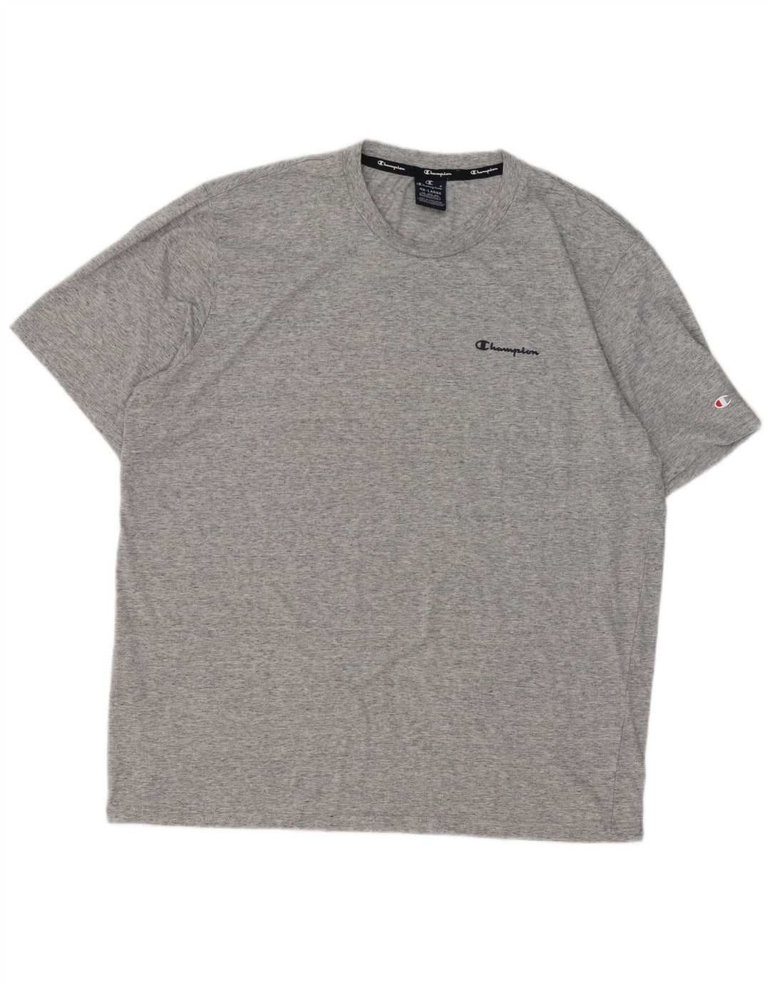 T-shirt da uomo Champion Top 4XL Grigia chiazzata