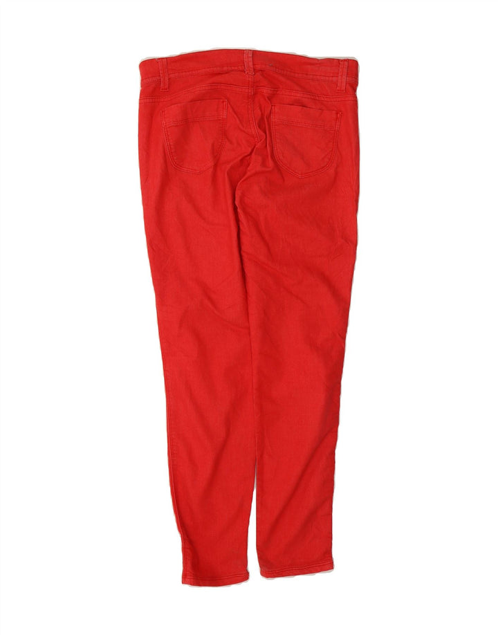 BENETTON Womens Jegging Jeans W29 L29 Red Cotton Vintage Benetton and Second-Hand Benetton from Messina Hembry 