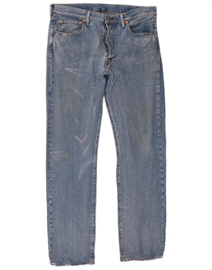 Levi's Uomo 501 Jeans dritti W34 L32 Cotone Blu