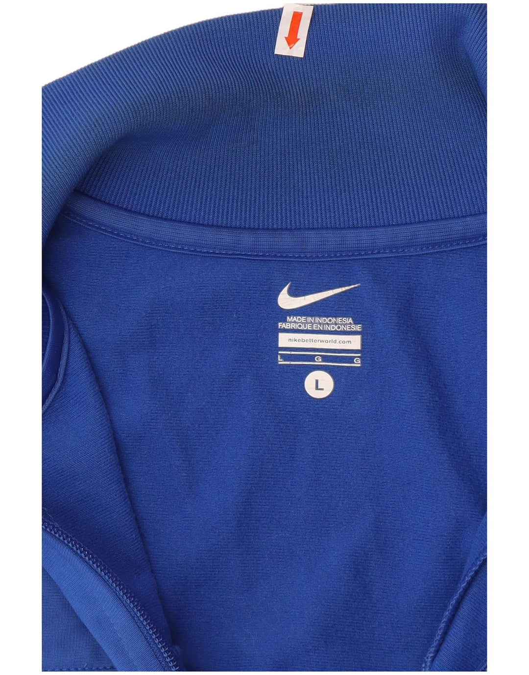 Giacca da tuta da uomo NIKE grande blu in poliestere