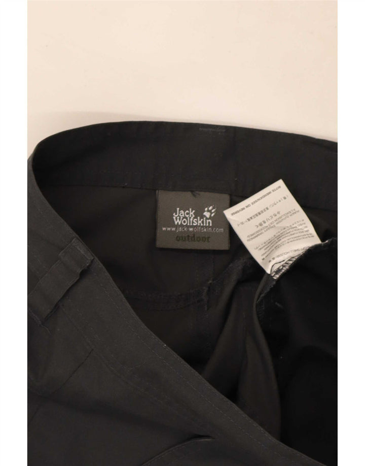 Pantaloni cargo da jogging da donna Jack Wolfskin W34 L32 poliestere grigio
