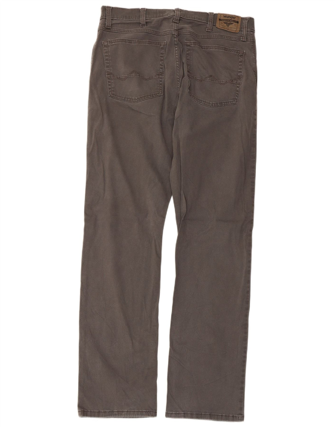 Pantaloni casual dritti da uomo WRANGLER W36 L33 grigi