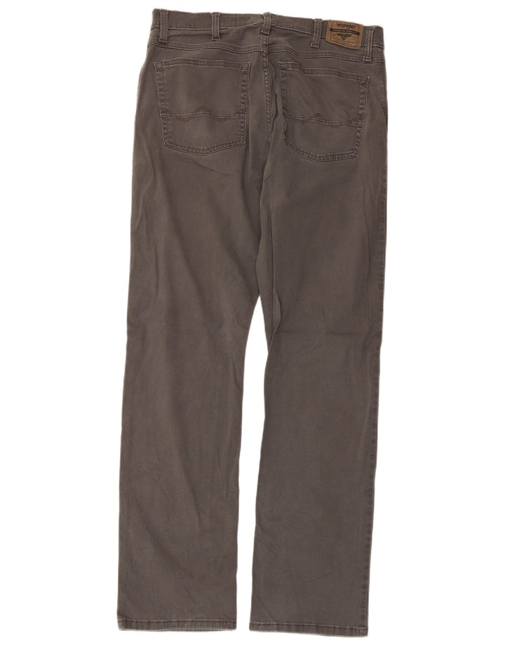 Pantaloni casual dritti da uomo WRANGLER W36 L33 grigi