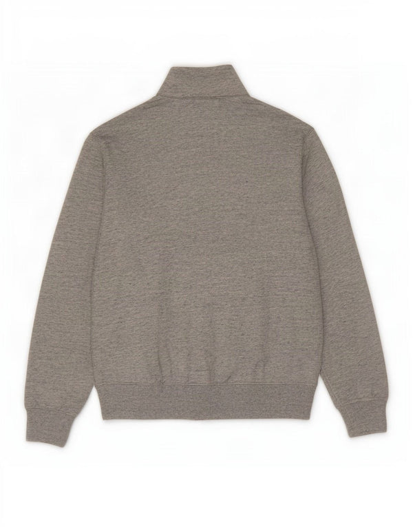 Giacca da tuta da uomo Champion in cotone chiazzato grigio medio