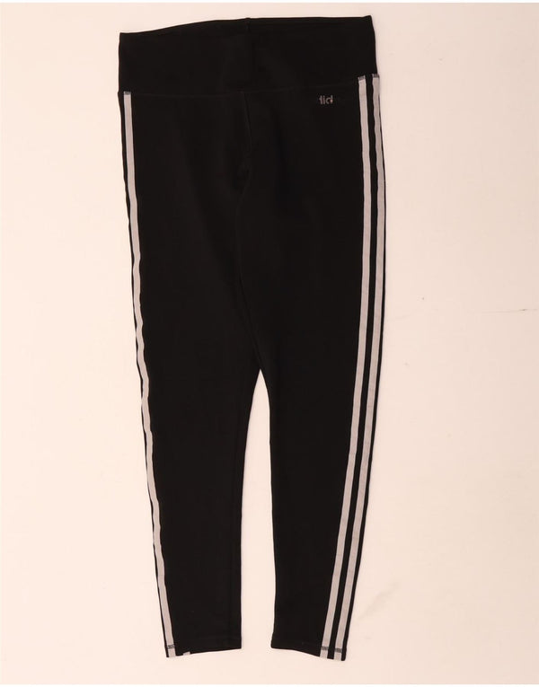 Leggings Adidas Climalite Capri da donna UK 12/14 medio nero