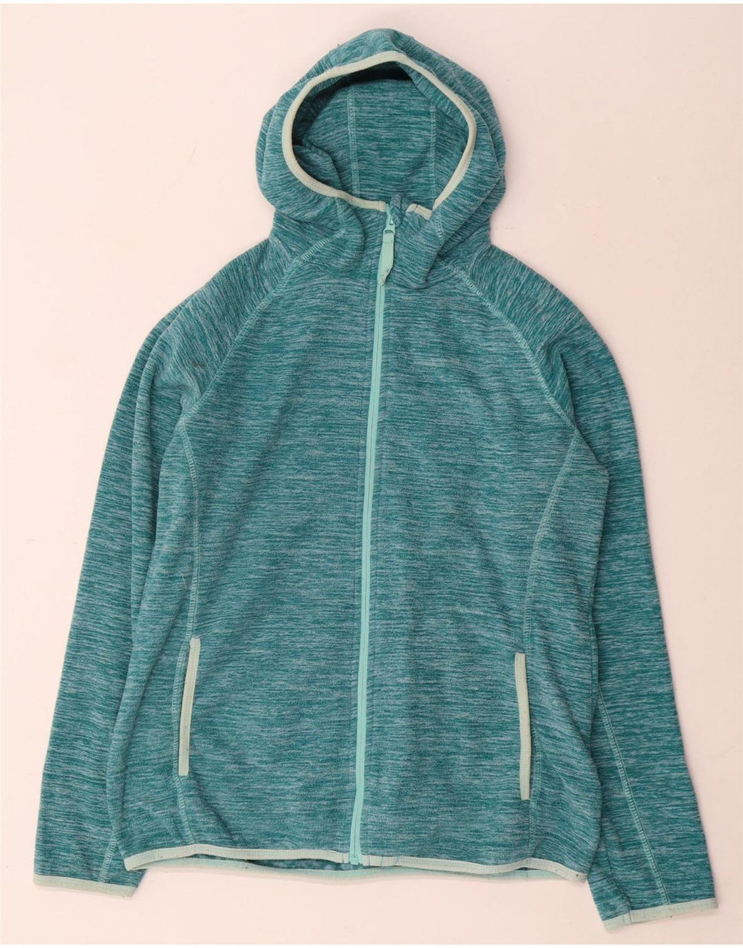 Giacca in pile da donna Mountain Warehouse UK 12 Medium Turquoise Flecked