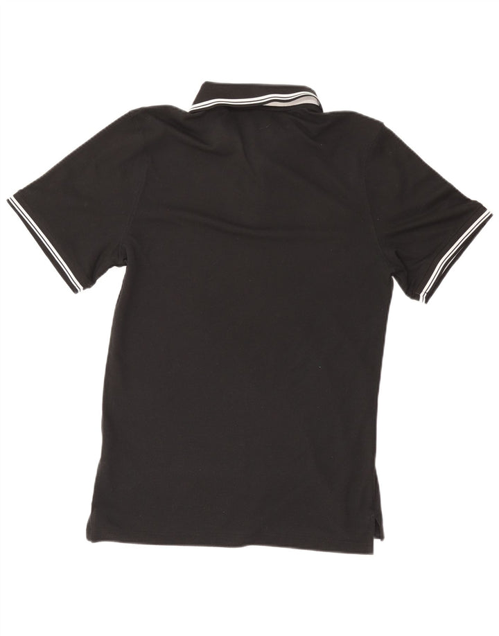 Polo NIKE da uomo Dri Fit piccola nera in poliestere