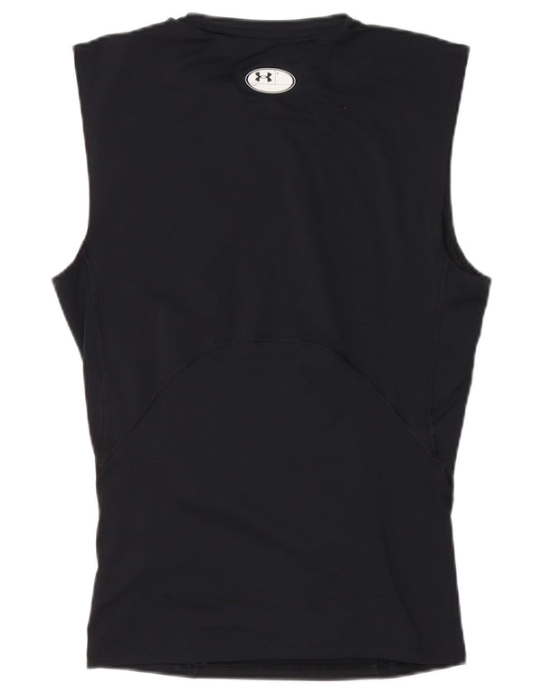 Canottiera Under Armour da uomo Heat Gear, grande, in poliestere nero