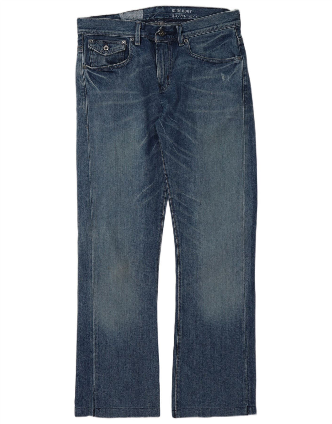Jeans Levi's da donna slim bootcut W32 L31 cotone blu