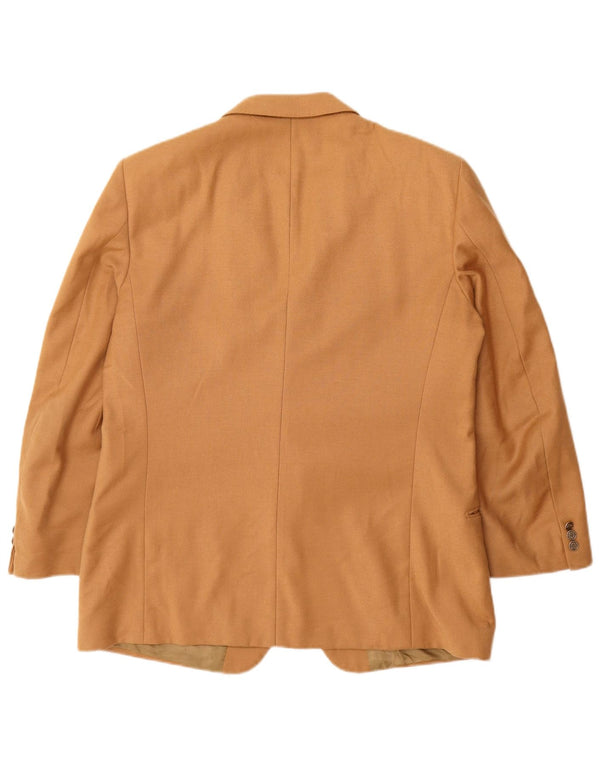 Giacca blazer da uomo a 2 bottoni Pierre Balmain IT 52 XL Marrone
