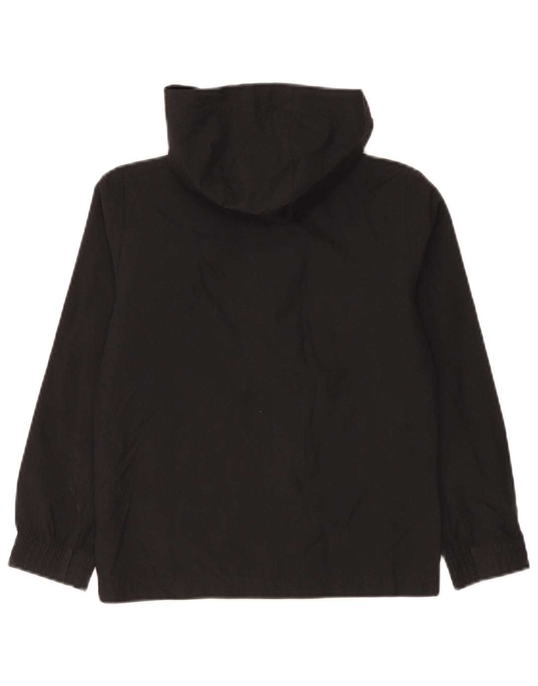 Giacca antipioggia con cappuccio Adidas da ragazzo 7-8 anni in poliestere nero