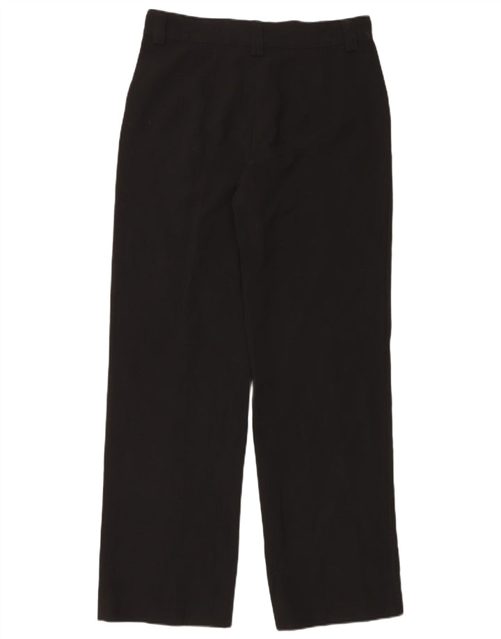 Pantaloni chino con pegging da donna Zara grandi W32 L32 poliestere nero