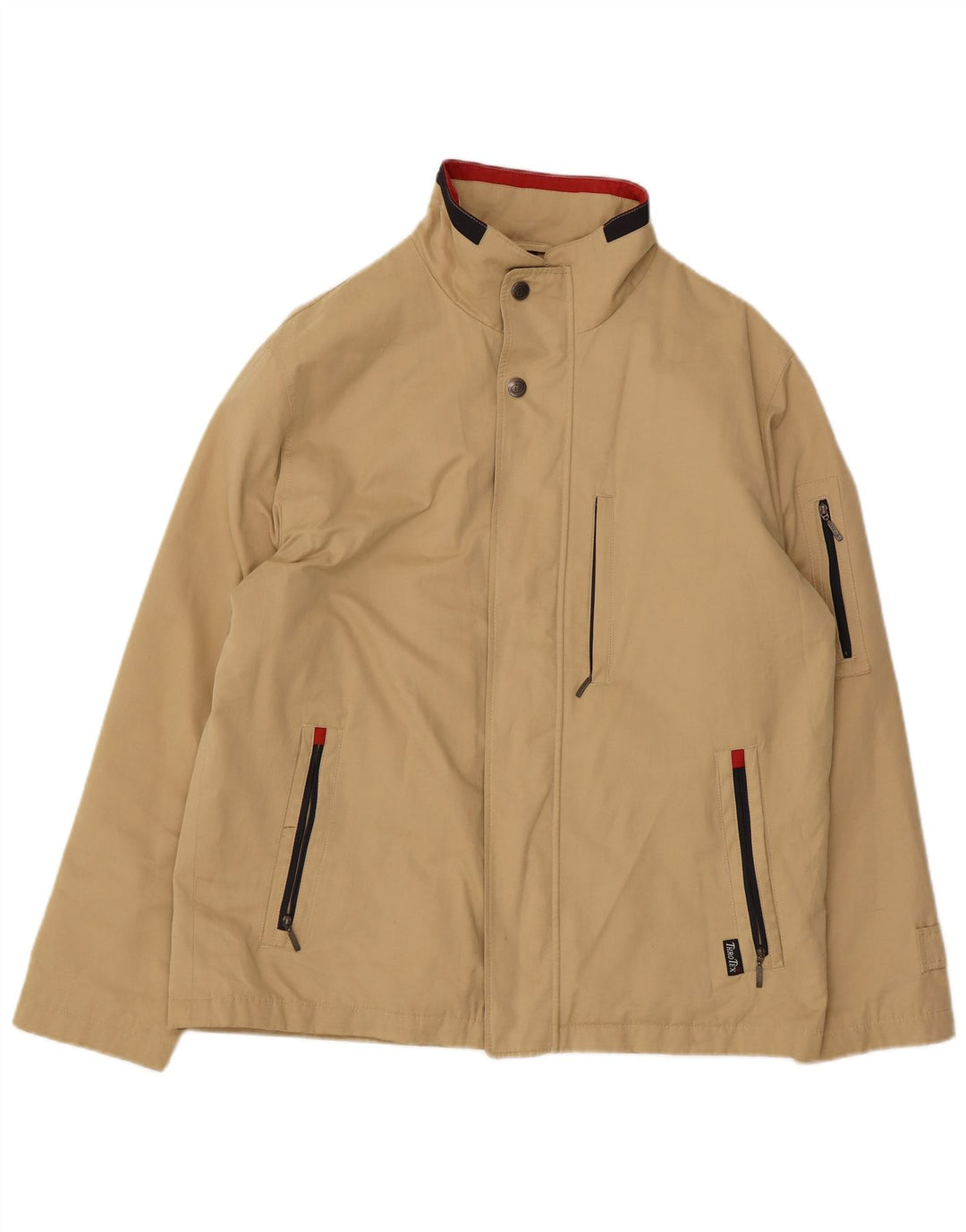 Giacca utility da uomo Douglas UK 40 grande cotone beige
