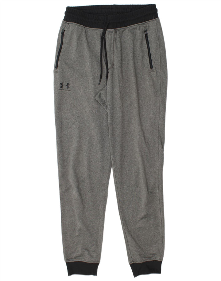 Pantaloni da tuta da uomo Under Armour Cold Gear Joggers piccoli grigi