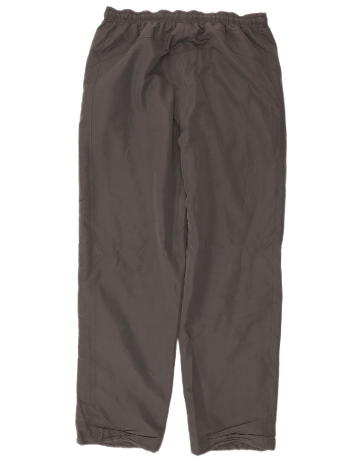 Pantaloni da tuta REEBOK da uomo in poliestere grigio medio