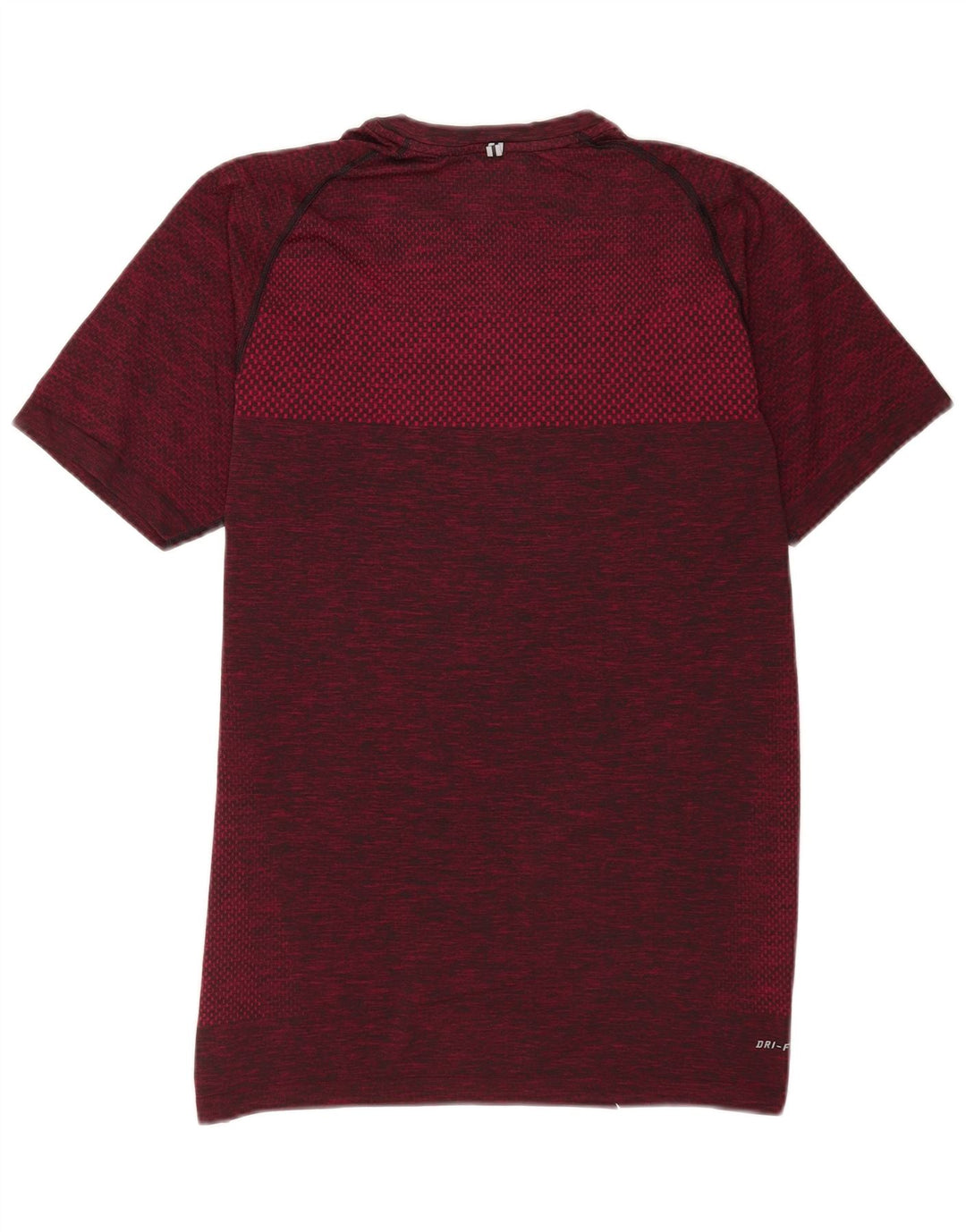 T-shirt Nike Dri Fit da uomo, media, bordeaux screziata