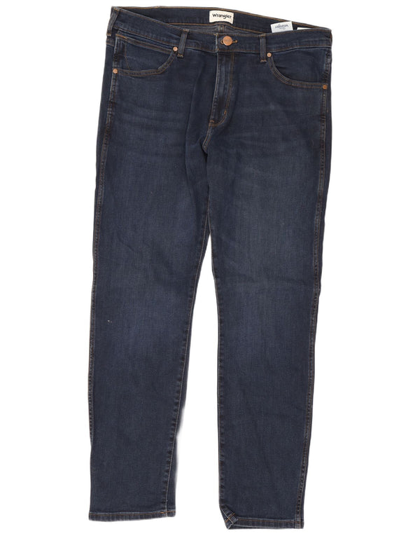 Jeans slim affusolati Larston da uomo Wrangler W36 L32 cotone blu